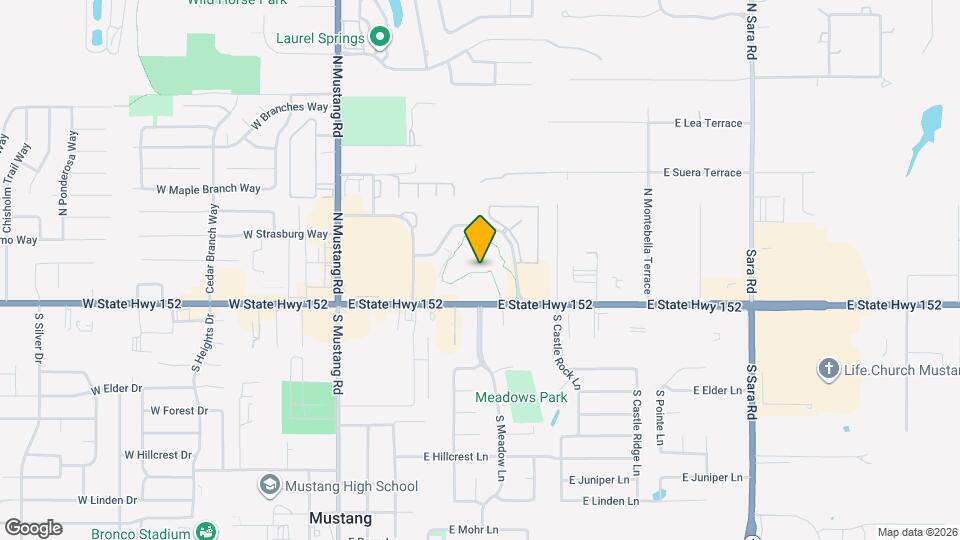 Pebble Creek Apartments and Nearby Mustang Apartments For Rent