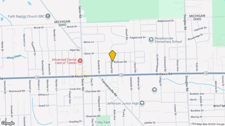 5858 Atwell Rd Map and Location Details