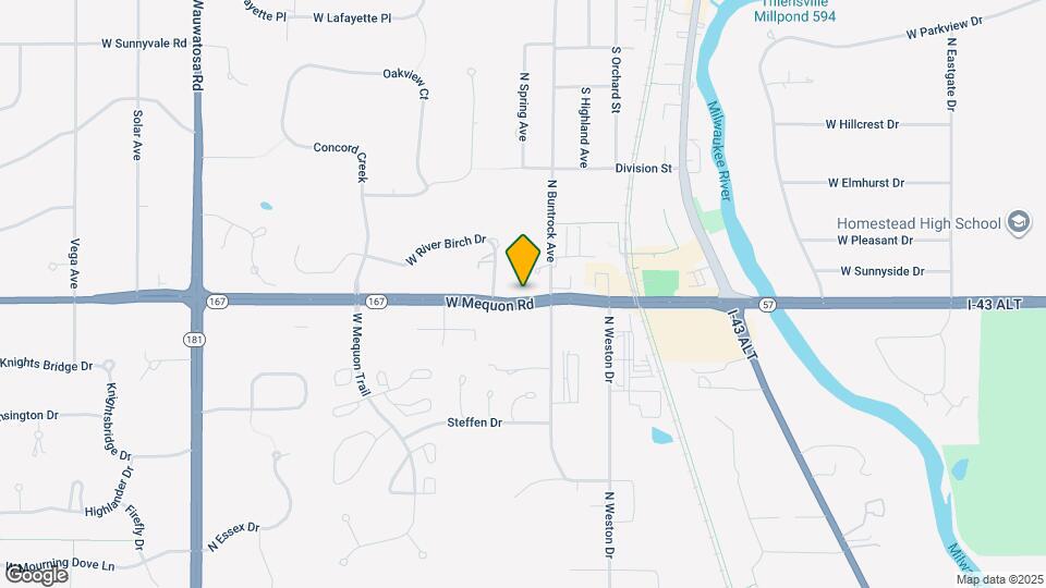 6522 W Mequon Rd Mapa y Detalles de la Ubicación