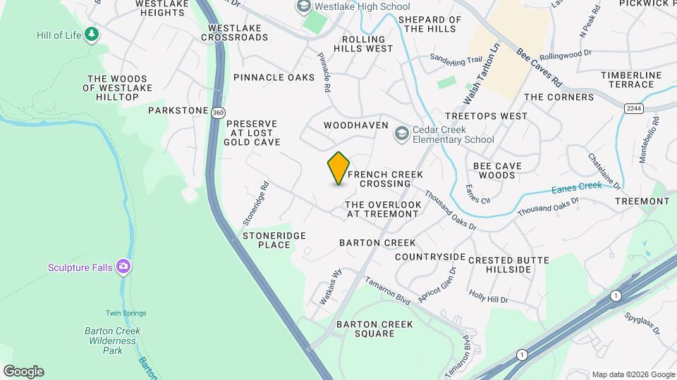 3400 Stoneridge Rd Map and Location Details