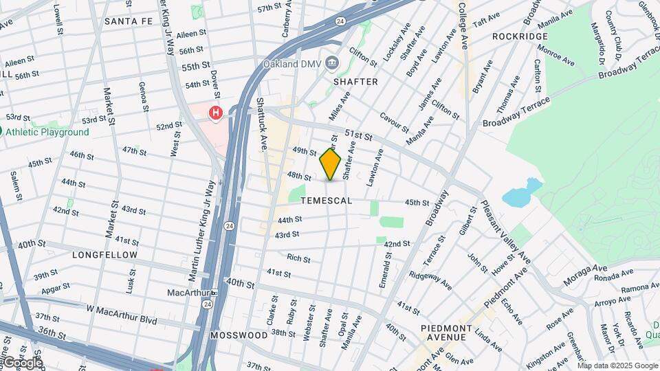 423 48th/4796 Webster St Mapa y Detalles de la Ubicación