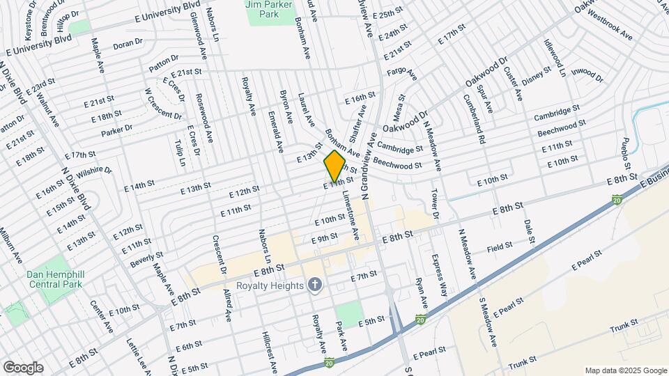 2218 E 11th St Mapa y Detalles de la Ubicación