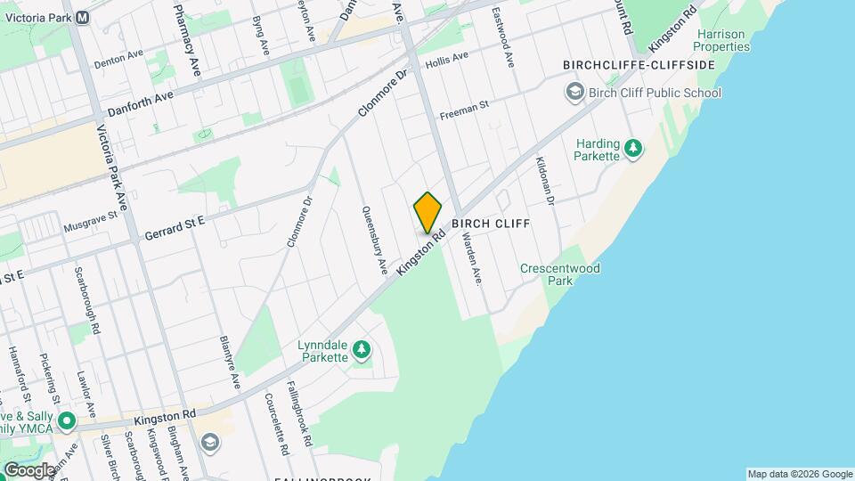 1400 Kingston Rd Map and Location Details