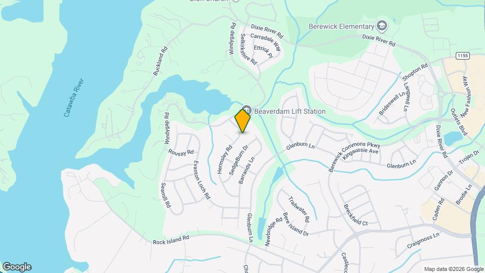 6516 Hermsley Rd Map and Location Details