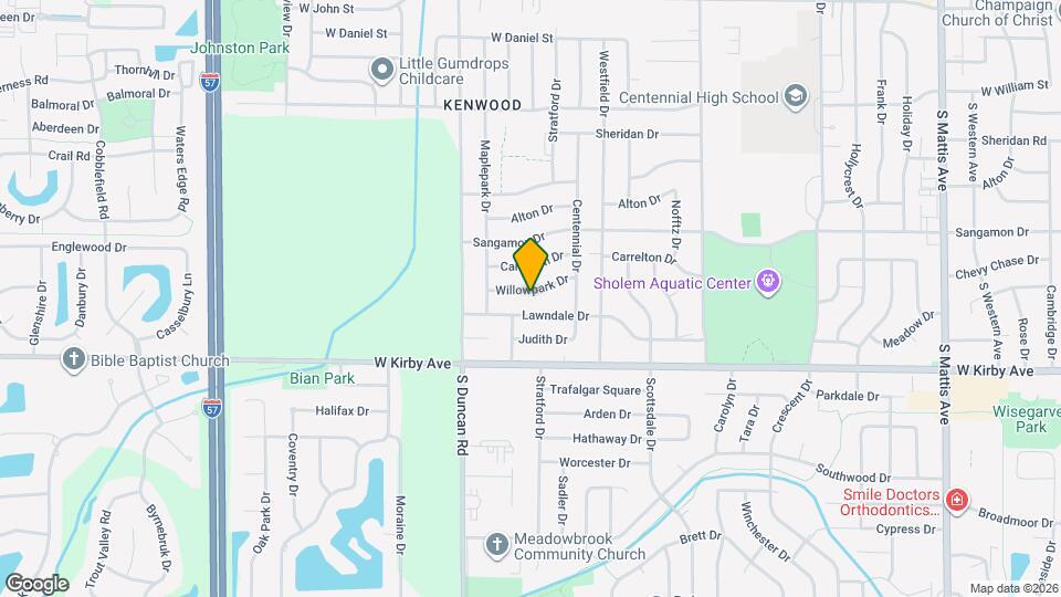 2803 Willowpark Dr Map and Location Details