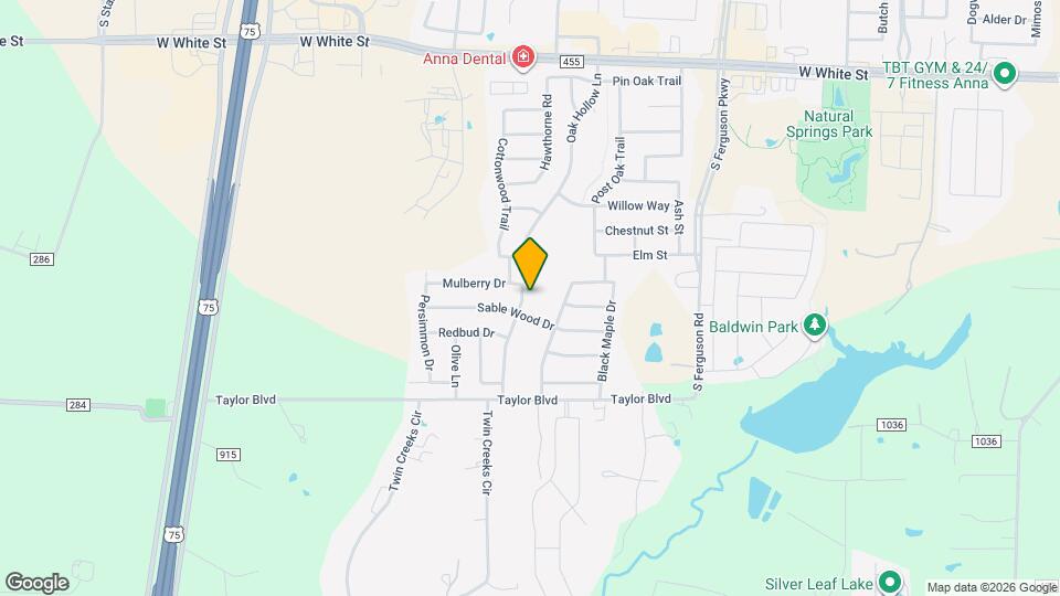 1613 Mesquite Ln Map and Location Details