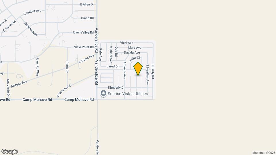 4408 S Caitlan Ave Map and Location Details