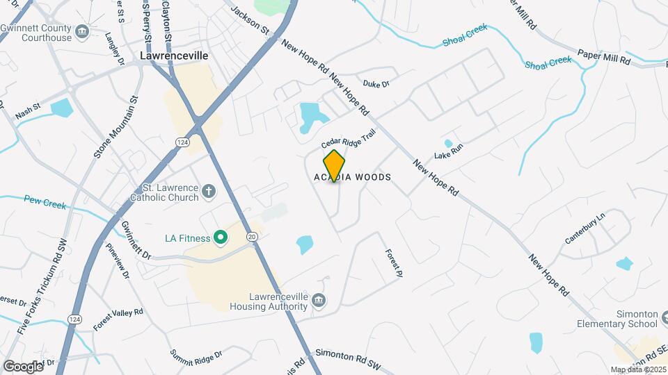 401 Hemlock Dr Map and Location Details