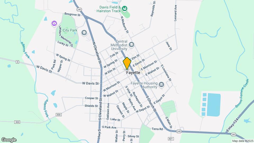 106 W Davis Rd Mapa y Detalles de la Ubicación