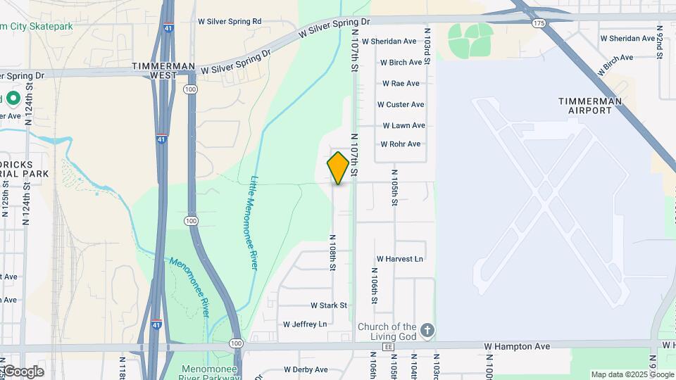 5162-5172 N 108th St Map and Location Details