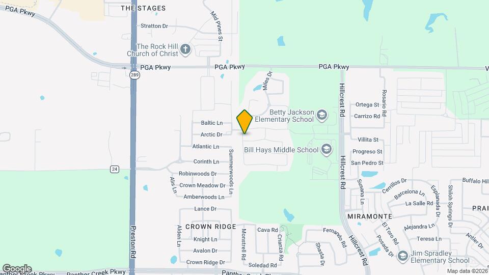 10012 Boswell Dr Mapa y Detalles de la Ubicación