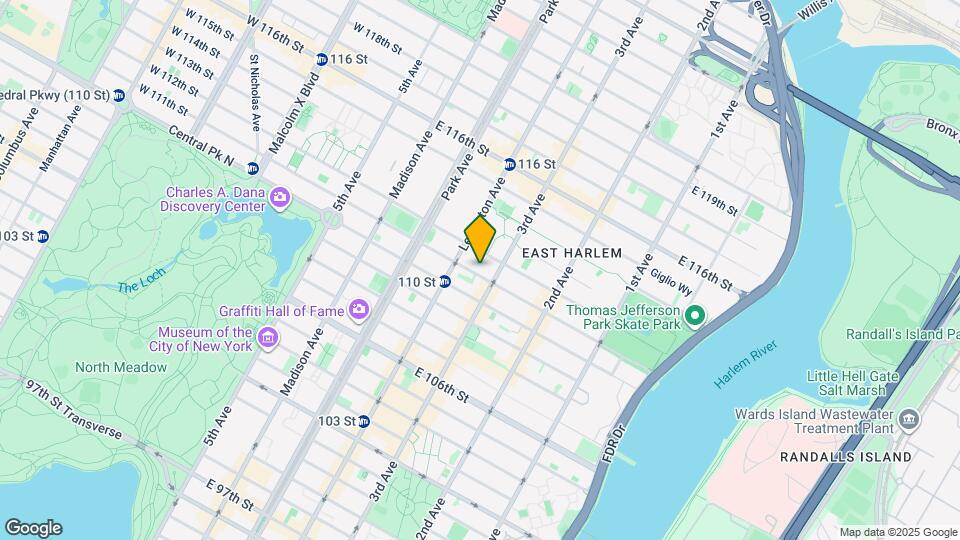 175 E 111th St Map and Location Details