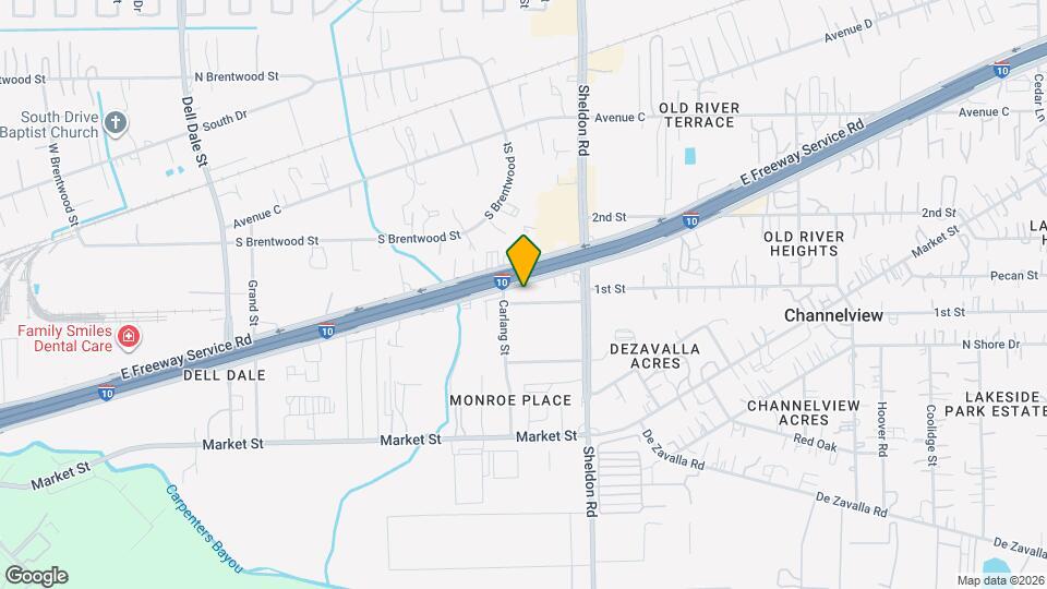 15707 Langcart St Map and Location Details