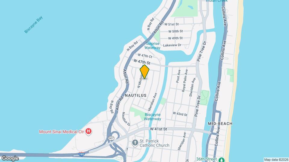 4530 Jefferson Ave Map and Location Details