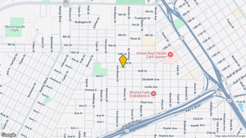 1902 Huff St Map and Location Details