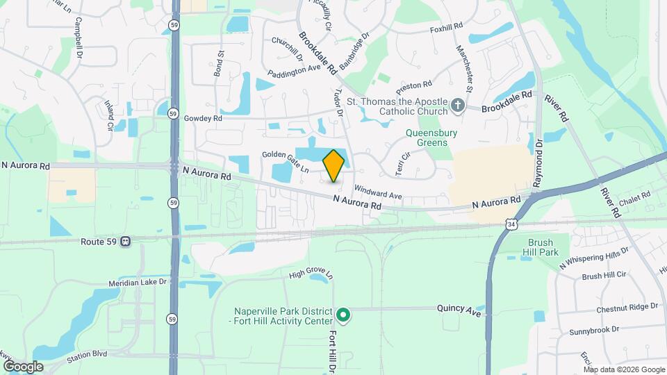 611 Lakeridge Ct Map and Location Details