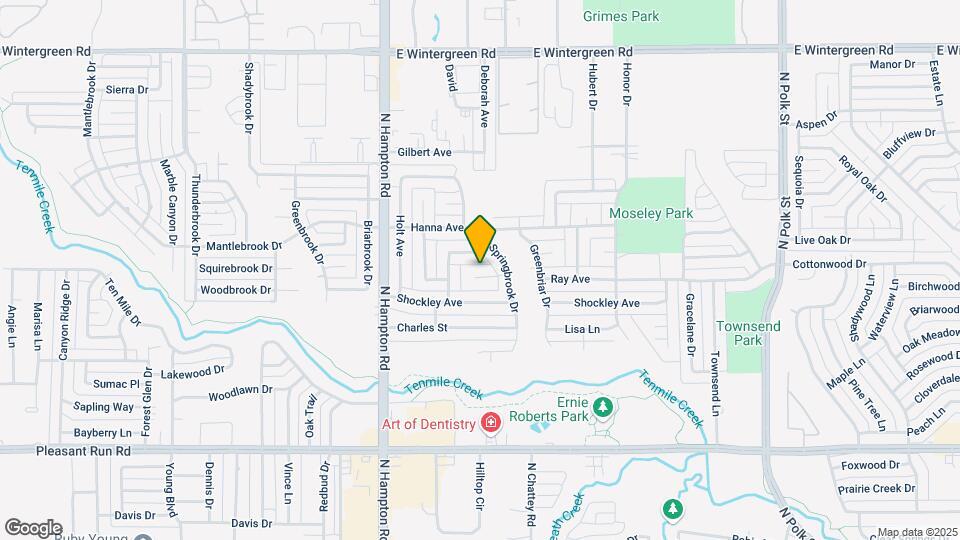 1231 Springbrook Cir Map and Location Details