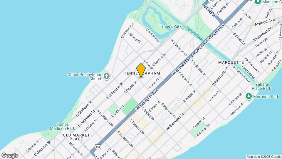 125 N Ingersoll St Map and Location Details