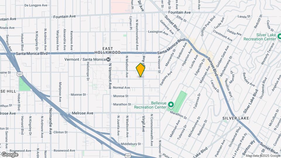 4309 Burns Ave Map and Location Details