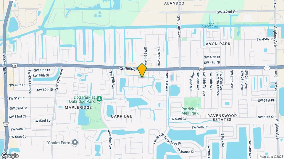 4913 SW 32nd Way Map and Location Details