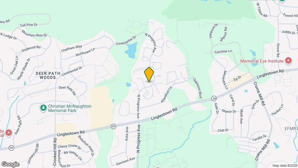 122 S Timber Ct Map and Location Details