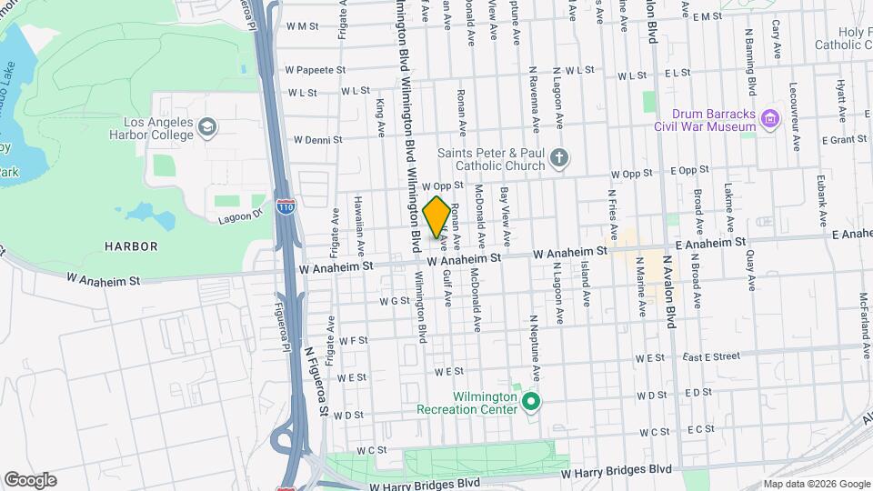 817 Gulf Ave Mapa y Detalles de la Ubicación