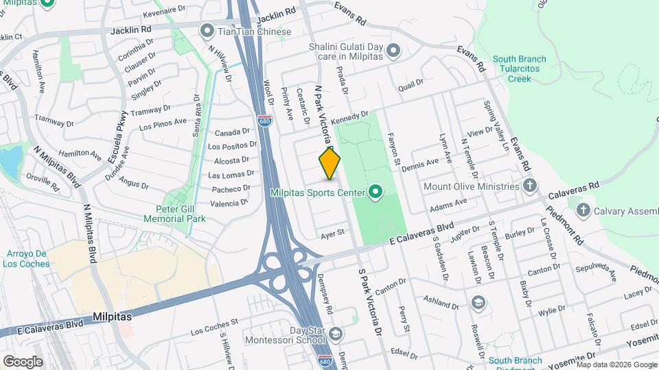 1214 Park Heights Dr Map and Location Details