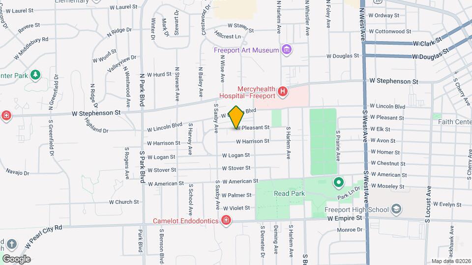 1237 W Pleasant St Map and Location Details