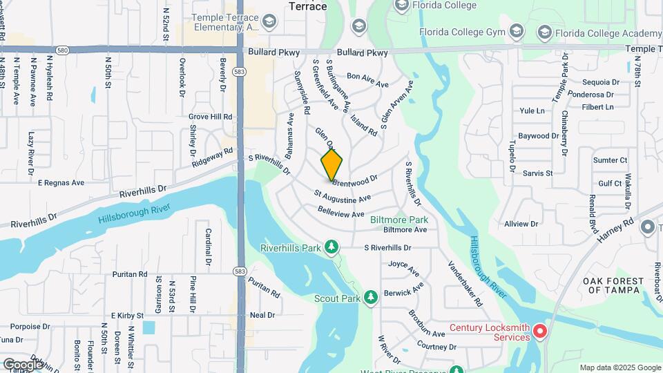 319 Brentwood Dr Map and Location Details