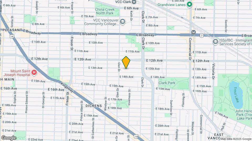 1148 13th Av E Map and Location Details