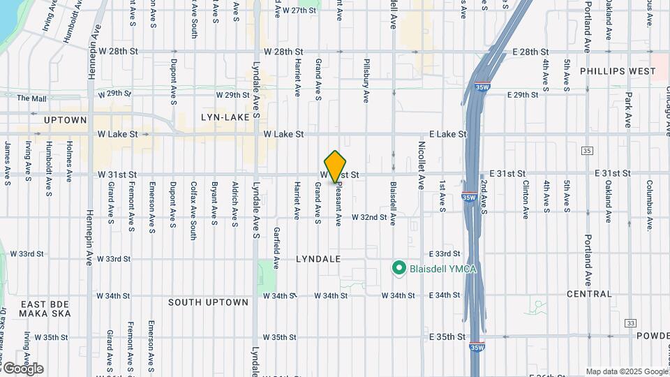 3112 Pleasant Ave S Map and Location Details