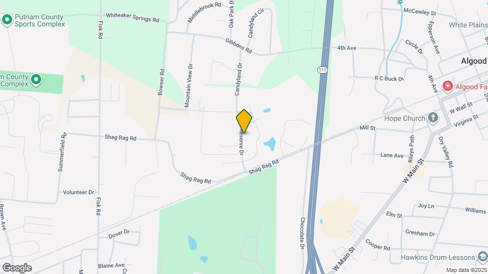 2015 Reserve Dr Map and Location Details