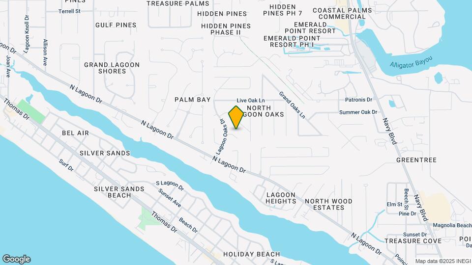 807 White Oak Ct Map and Location Details