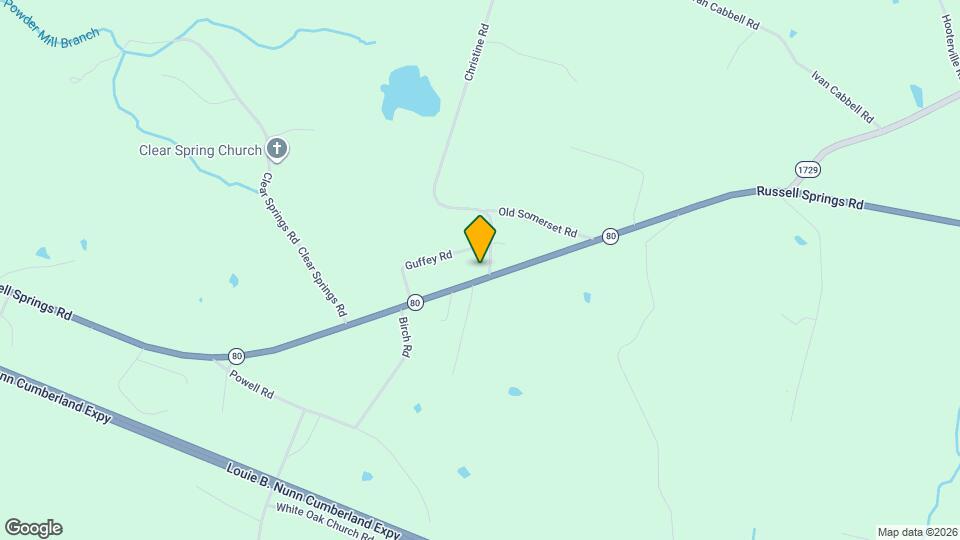 6034 Russell Springs Rd Map and Location Details