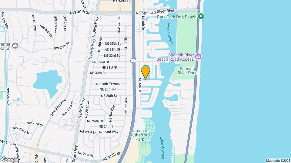 681 Marine Dr Map and Location Details