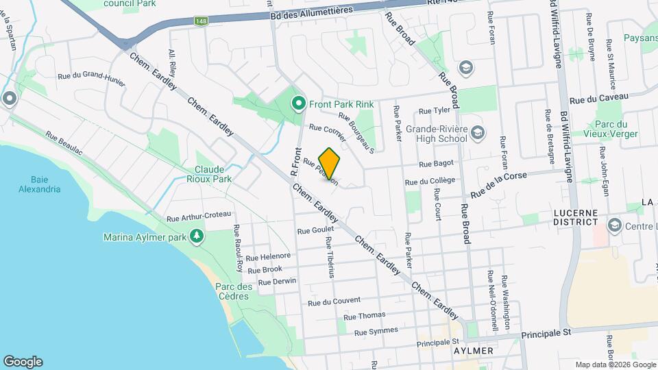 83 Pearson Rue Map and Location Details