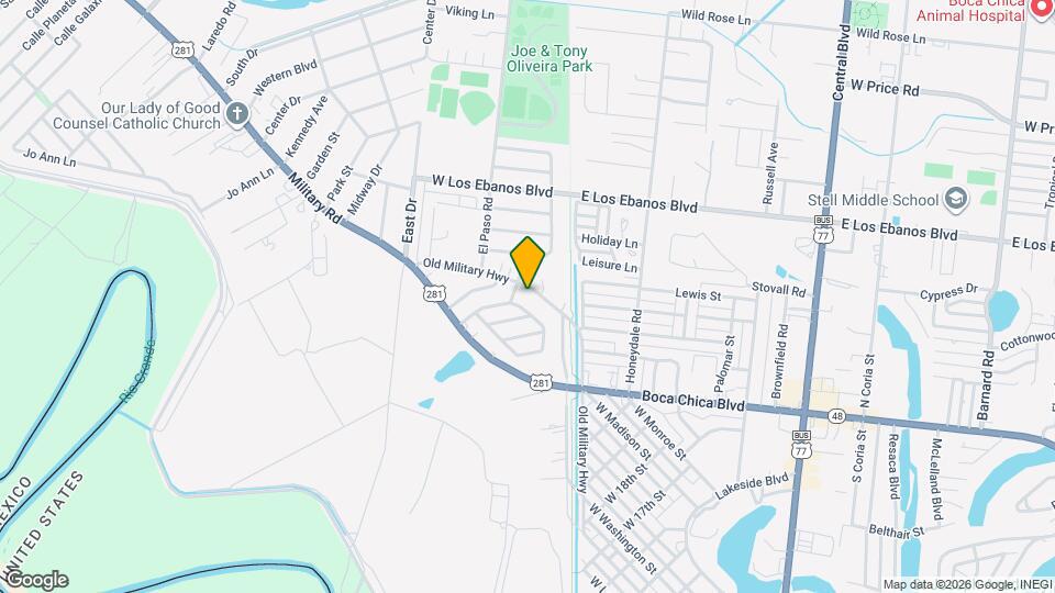 83 Old Military Hwy Map and Location Details