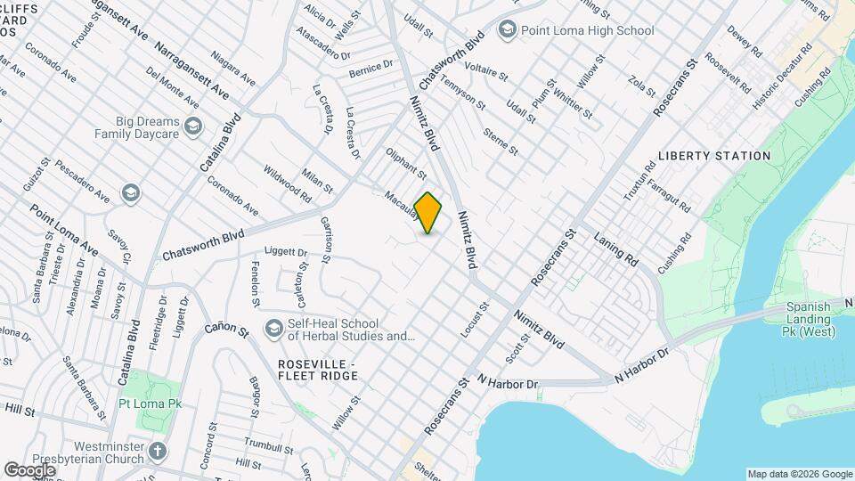 3420 Lowell St Map and Location Details