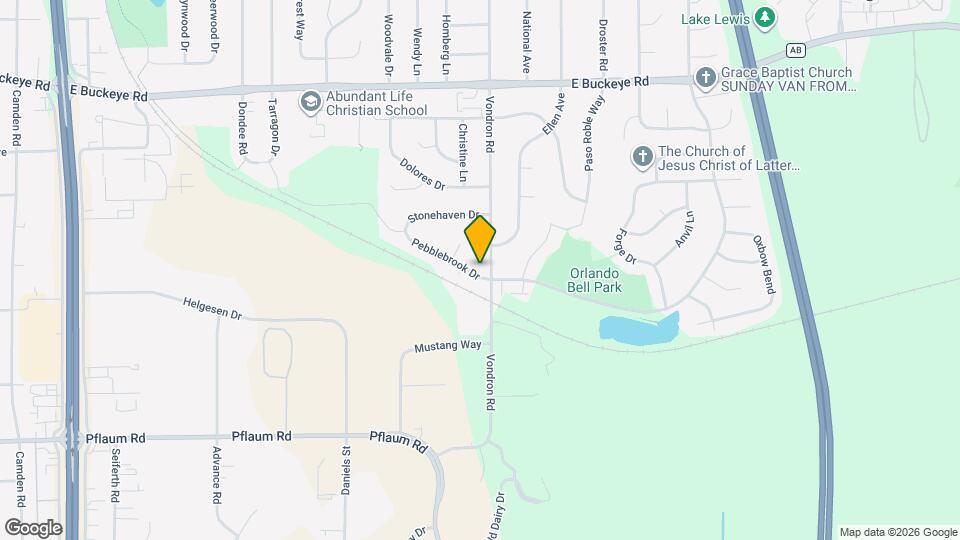 5110 Pebblebrook Dr, Unit 3 Mapa y Detalles de la Ubicación