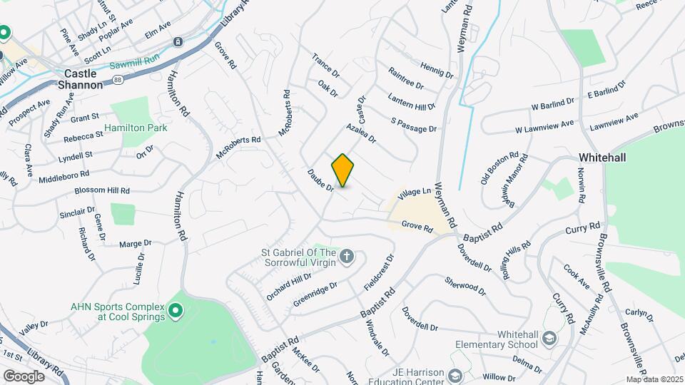 5115 Daube Dr Map and Location Details
