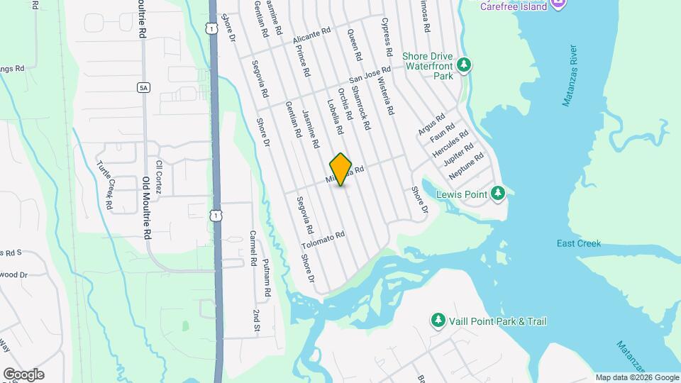 1312 Prince Rd Mapa y Detalles de la Ubicación