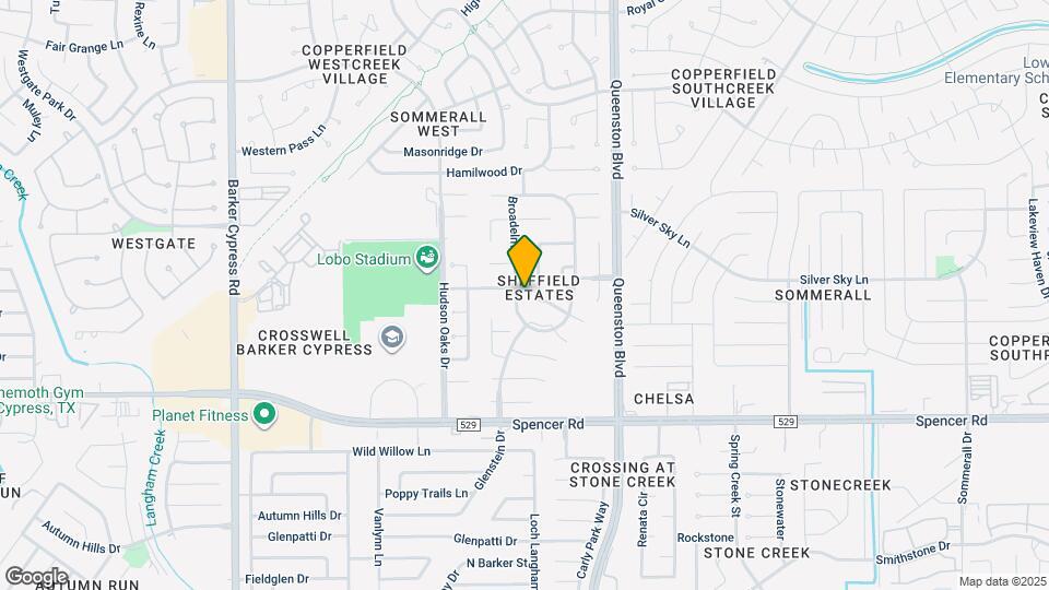 7218 Broadelm Dr Map and Location Details