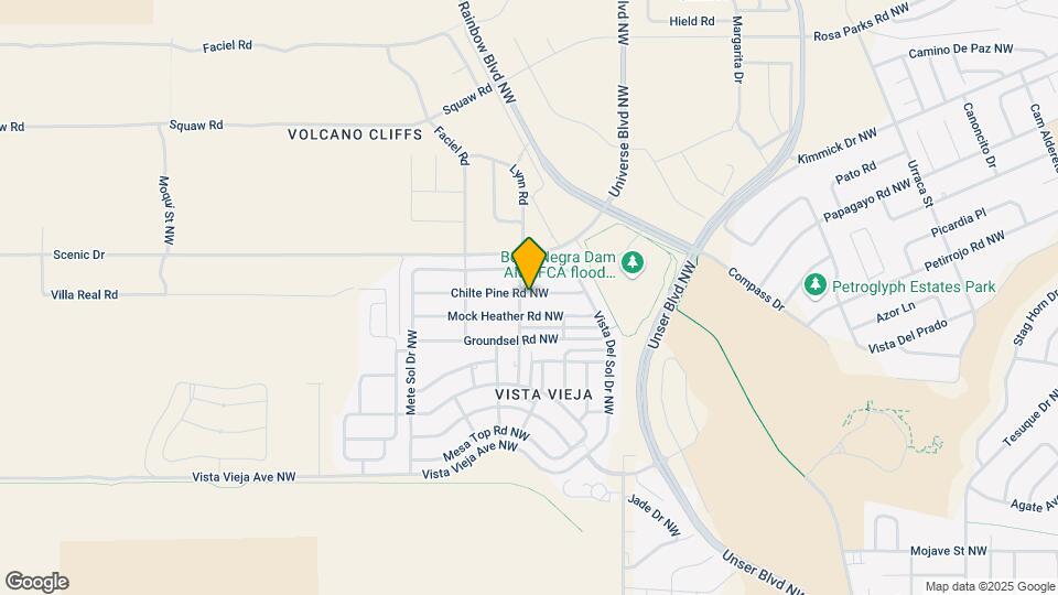 7012 Vista Terraza Dr NW Map and Location Details