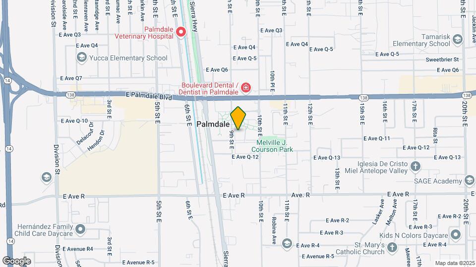 WHISPERING PALMS SENIOR APARTMENTS Mapa y Detalles de la Ubicación