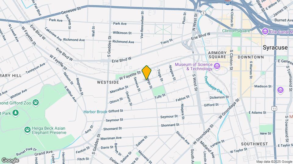 505 Marcellus St Map and Location Details