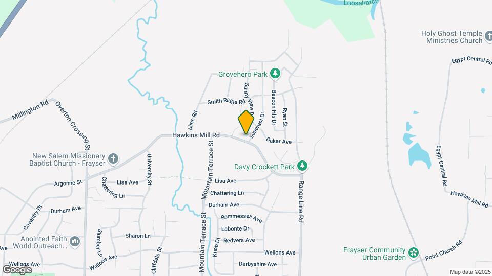4361 Suncrest Dr Map and Location Details