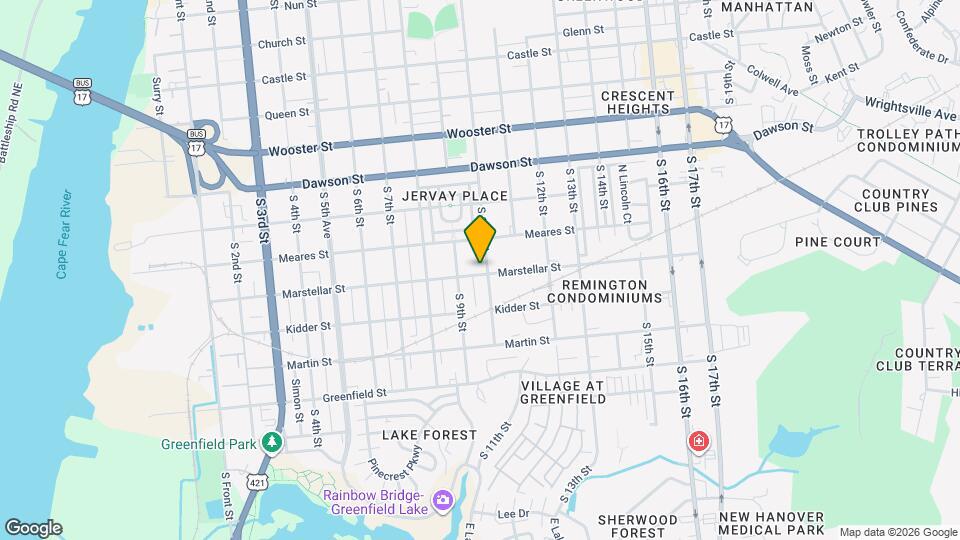 915 Marstellar St Map and Location Details