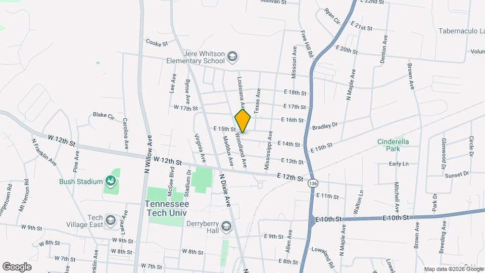 200 E 14th St, Unit A Map and Location Details