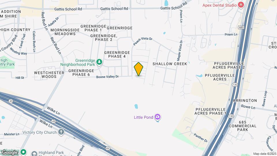 714 Tinton Falls Ln Map and Location Details