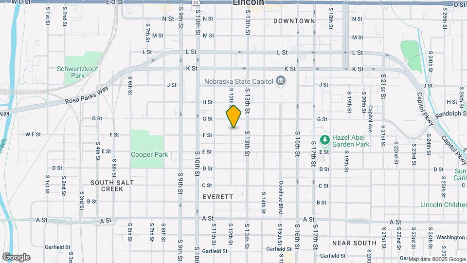 1202 F St Map and Location Details